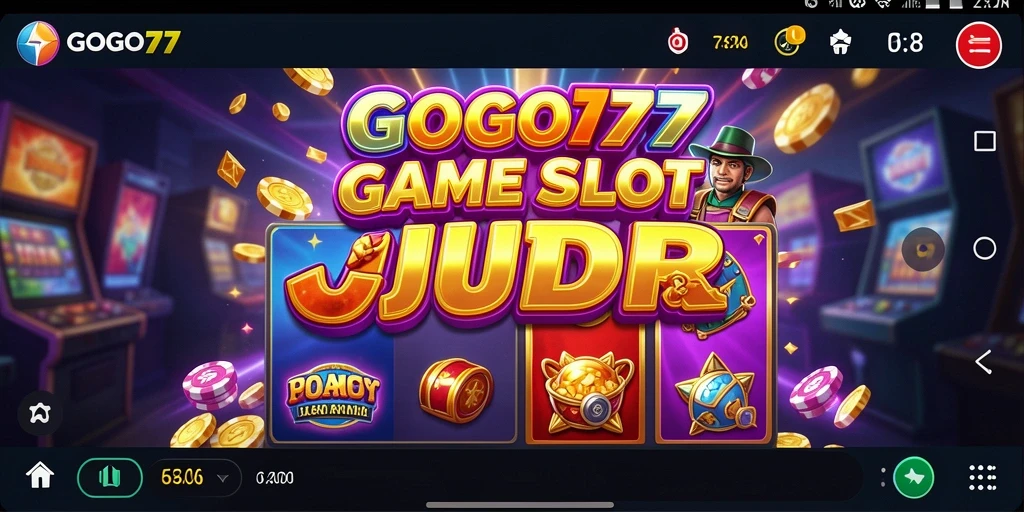 Tampilan gameplay GOGO77 yang menarik dan penuh aksi slot.