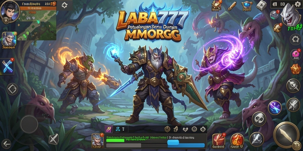 Tampilan permainan LABA777 yang seru dan menantang dalam MMORPG.