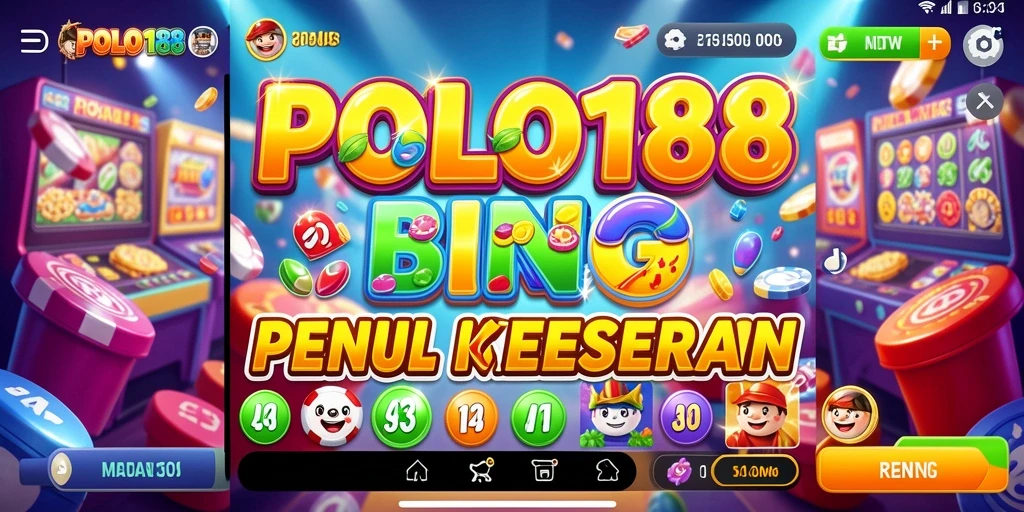 Tampilan gameplay Bingo yang seru dan interaktif di POLO188.